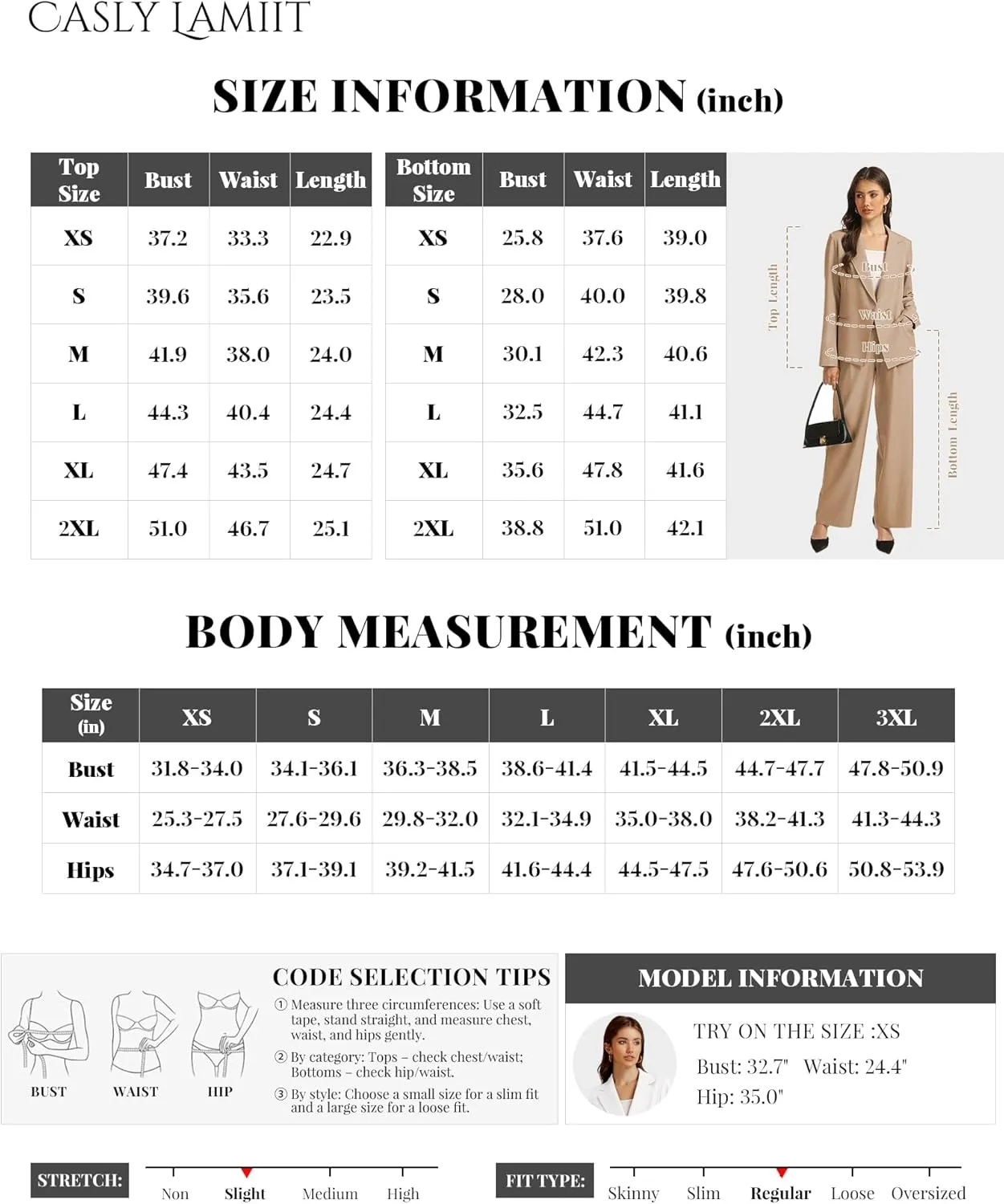 2 Piece Outfits for Women Business Casual Asymmetrical Blazer Jacket and Wide Leg Pants Matching Suit Sets