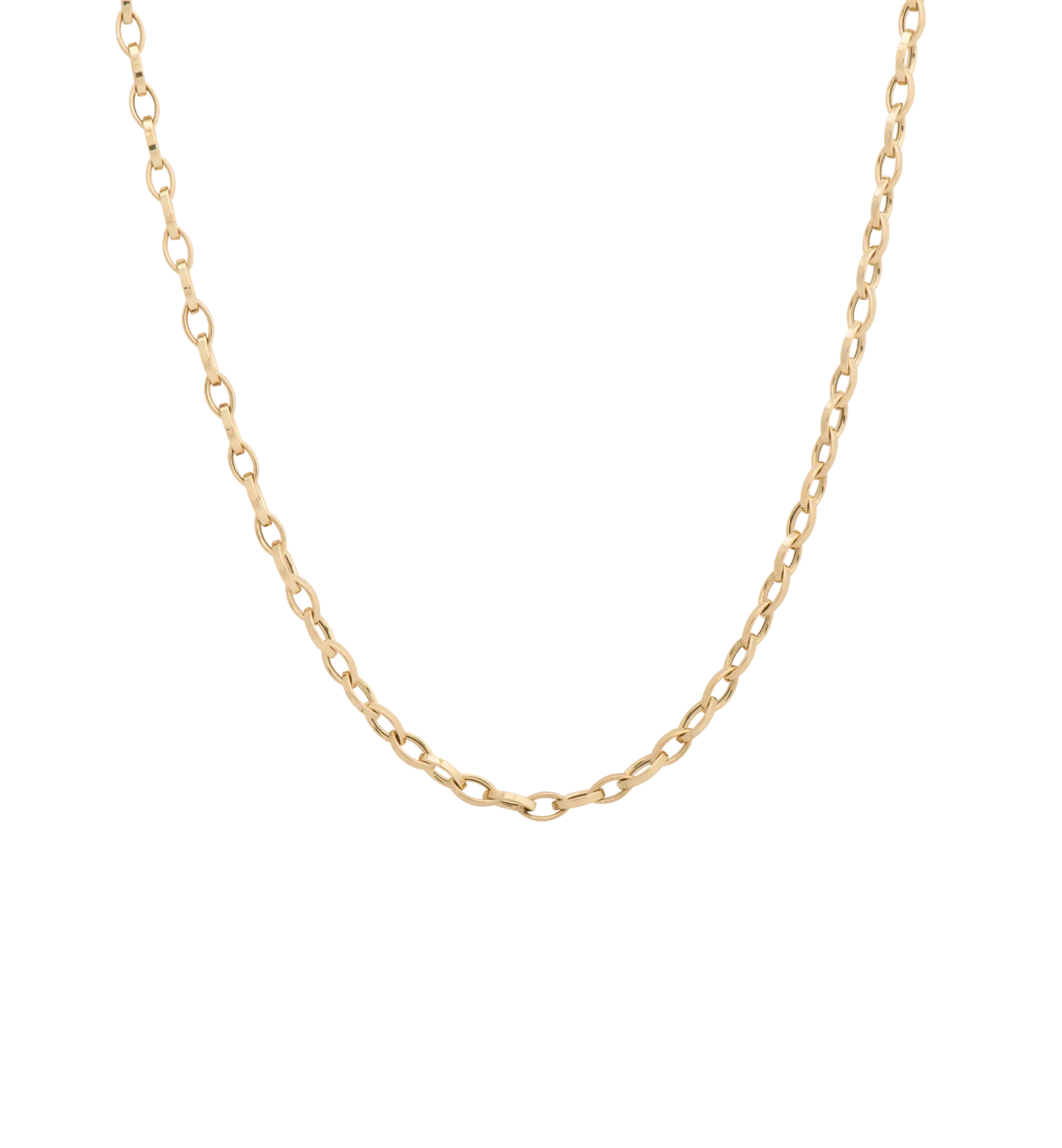Collier Link Necklace 14K
