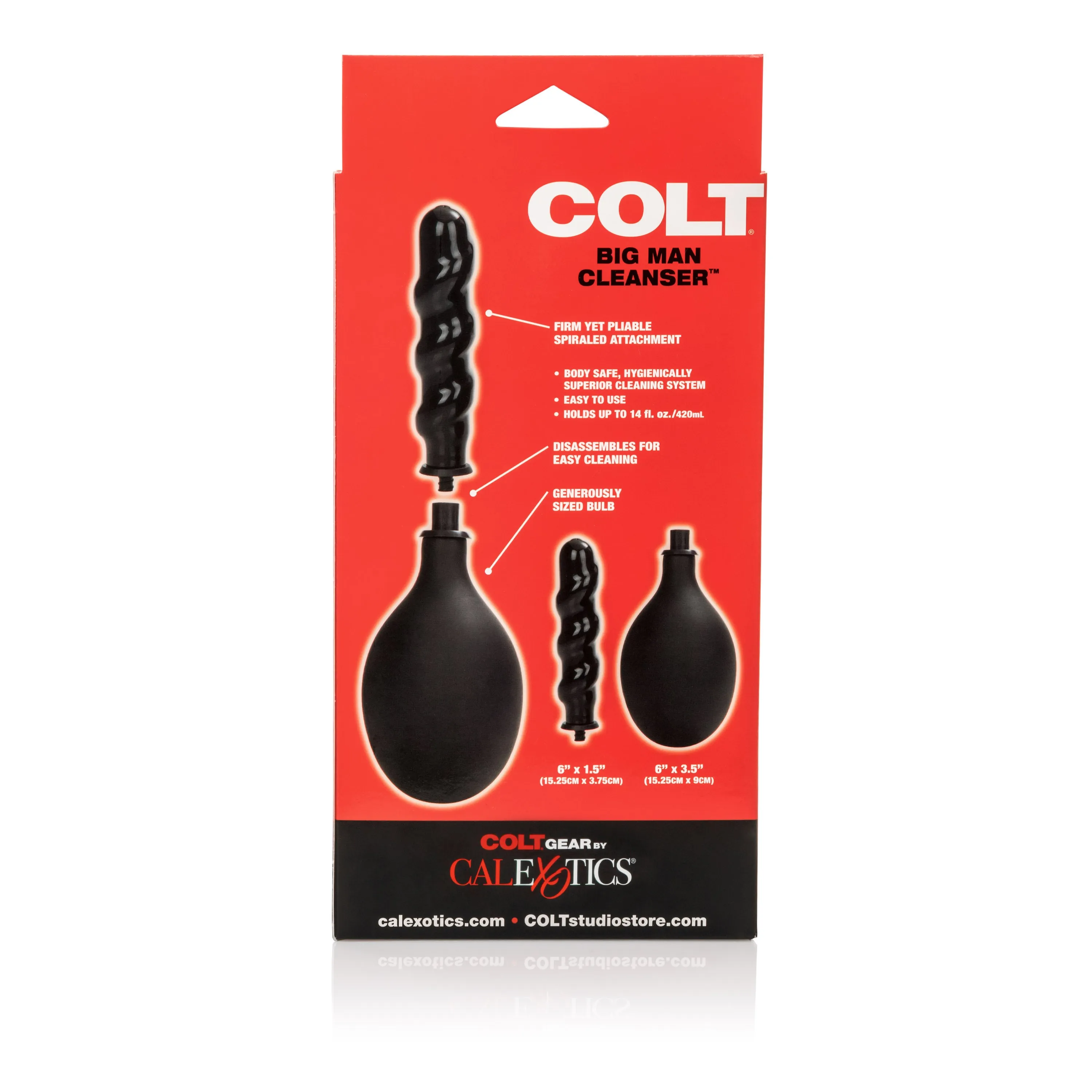 Colt Big Man Adventure Cleaner - Fun and Spiraled Cleanser Probe