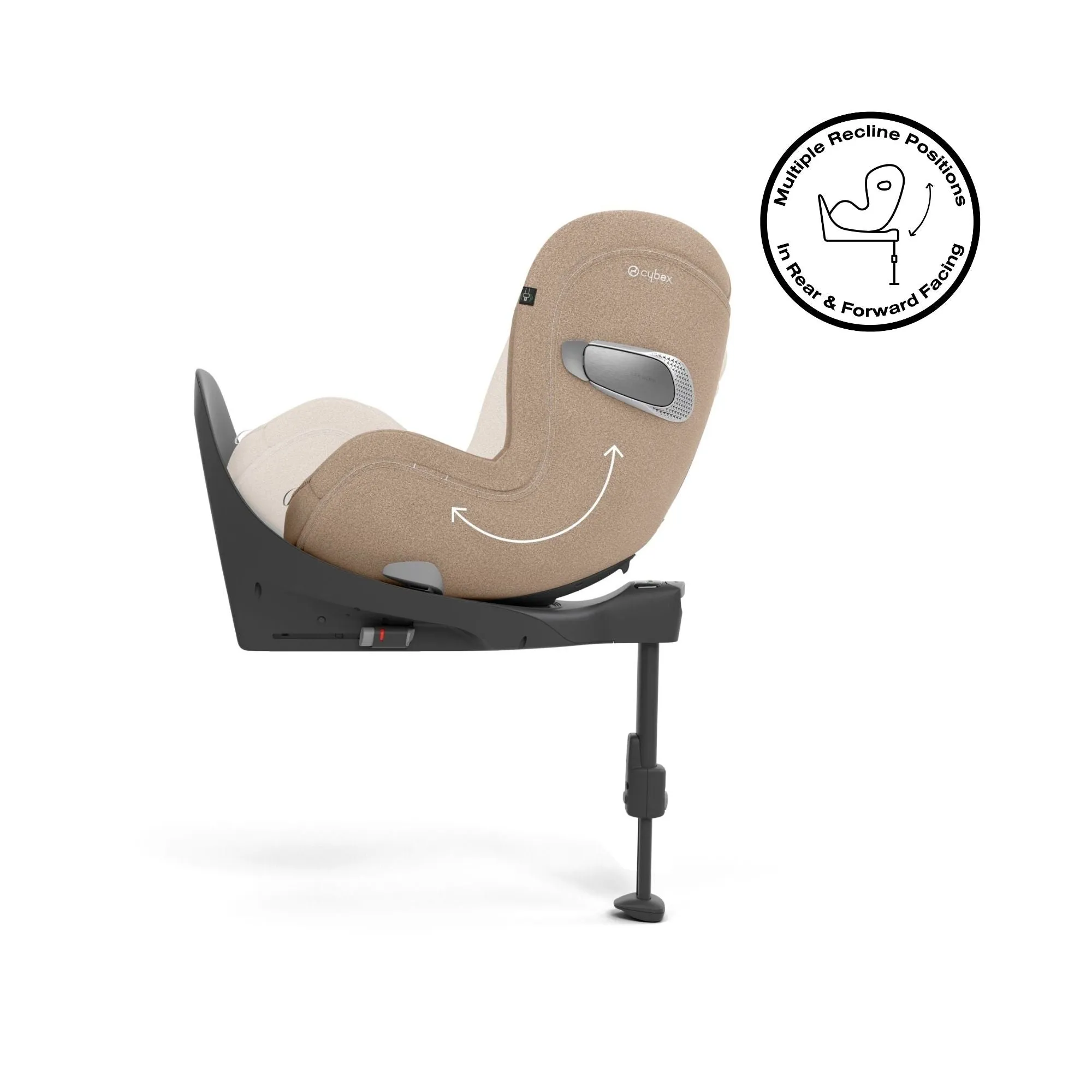 Cybex, Sirona T i-Size Car Seat, Cozy Beige Plus