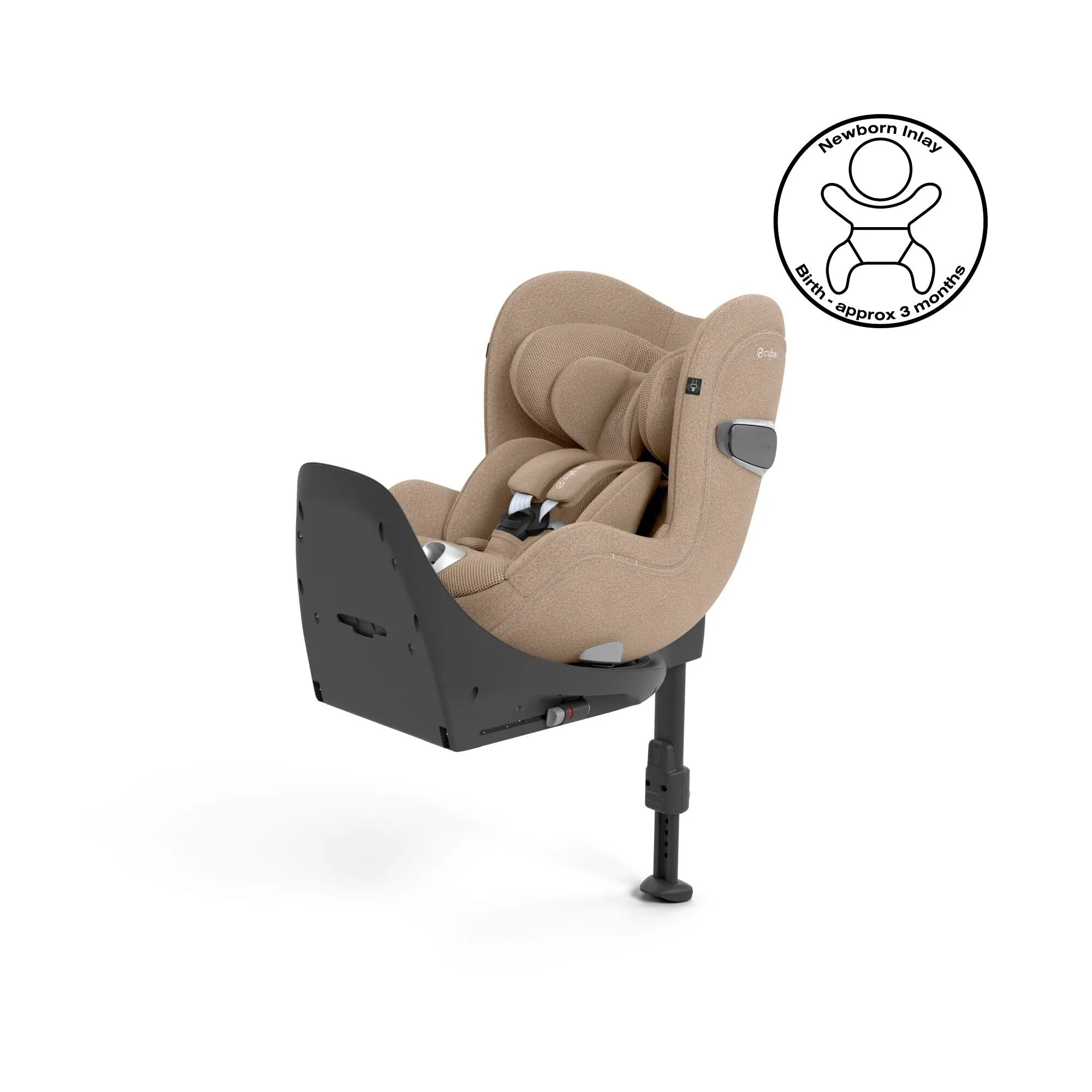 Cybex, Sirona T i-Size Car Seat, Cozy Beige Plus