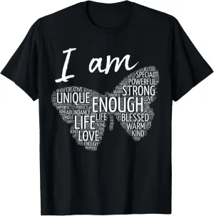 I Am Unique Strong Law of Attraction Positive Affirmation T-Shirt