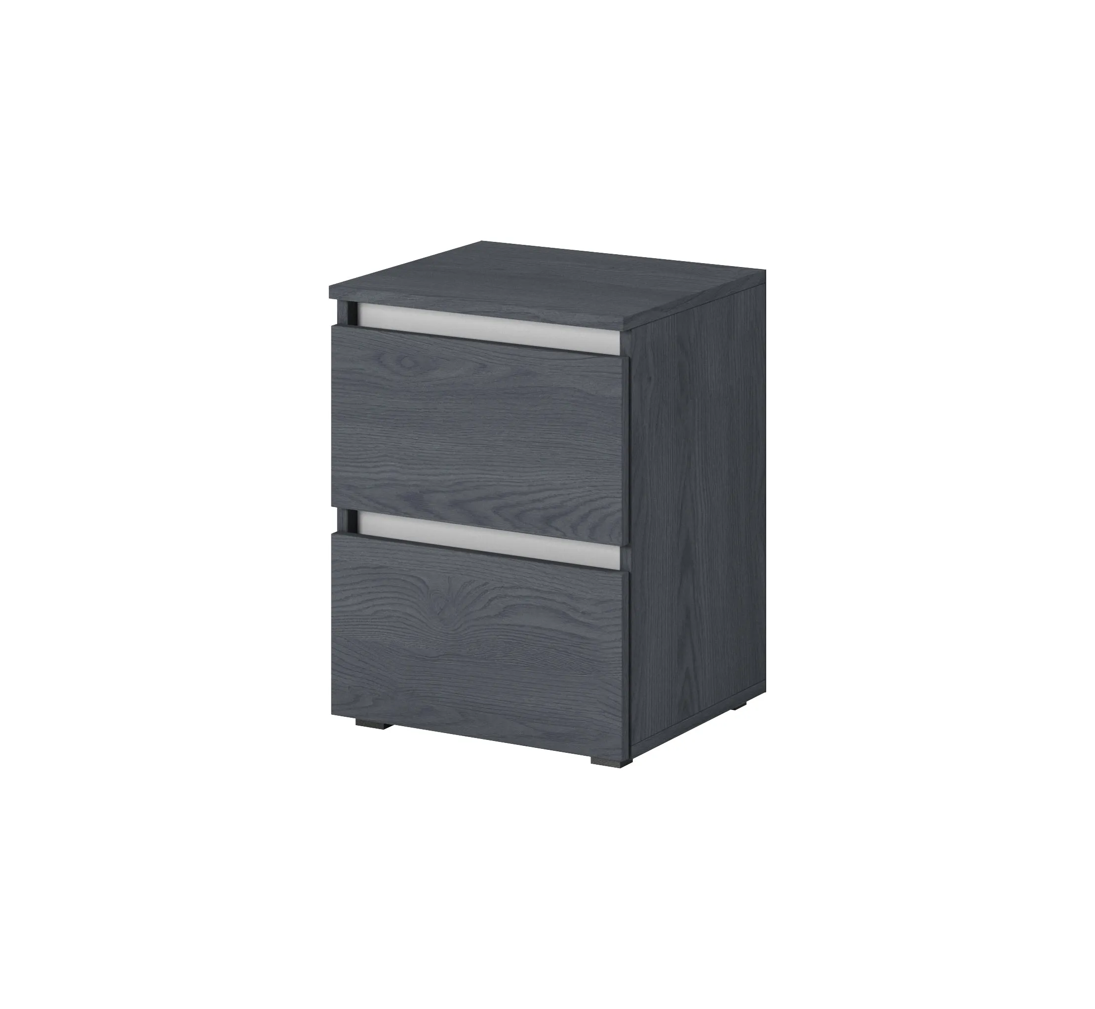 LARA NIGHTSTAND DARK GRAY (SET OF 2)