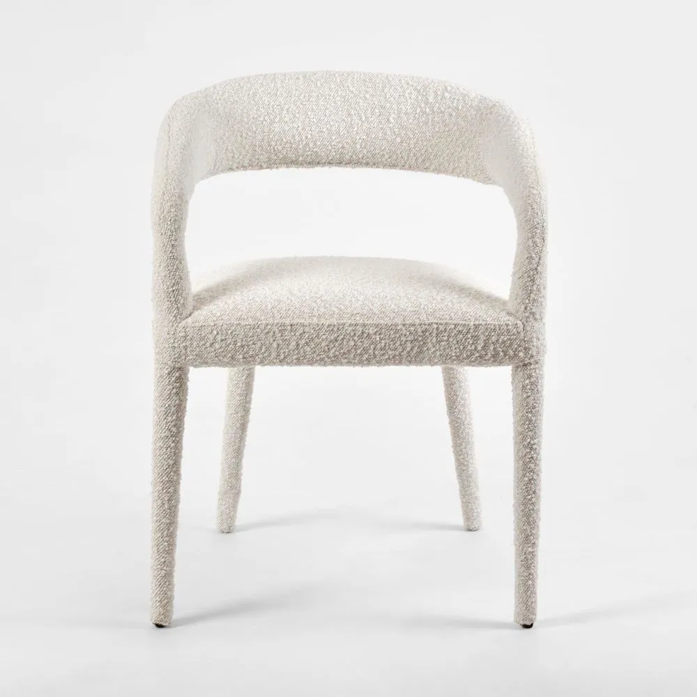 Nolan Dining Chair Boucle Fabric