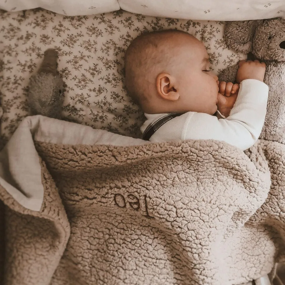 Personalised Teddy Blanket