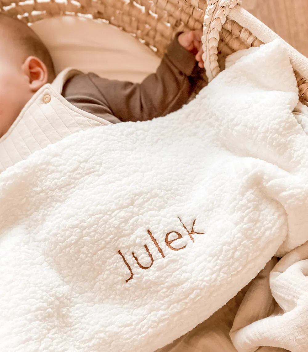 Personalised Teddy Blanket