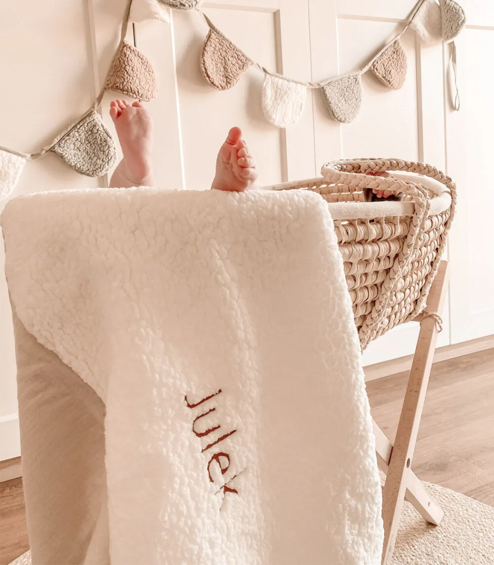 Personalised Teddy Blanket