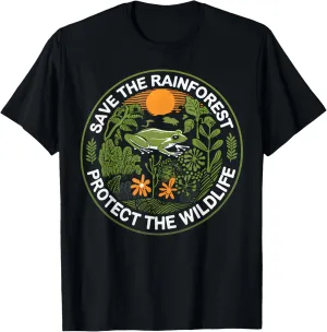 Rainforest Wildlife Conservation Frog Protect Wildlife T-Shirt