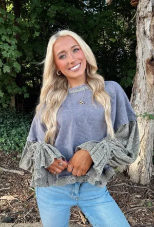 Safe Haven Puff Sleeve Top