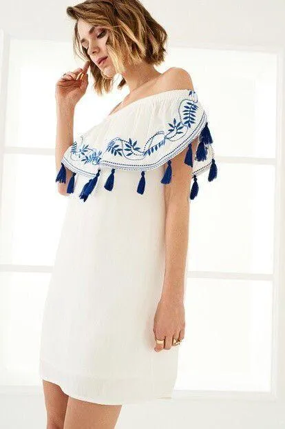 Sexy dress Women 2017 Female Loose Off Shoulder clothing